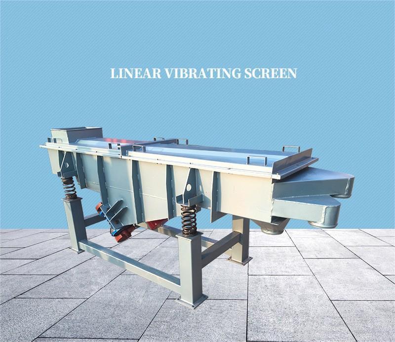 What are the types of vibrating screens? 